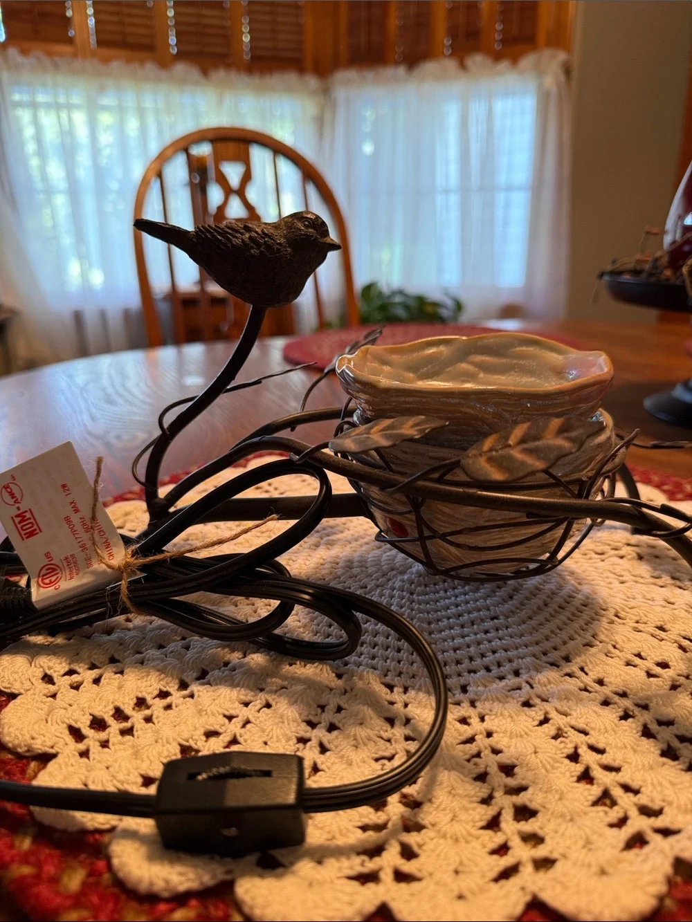 Scentsy Bird & Nest Wax Warmer